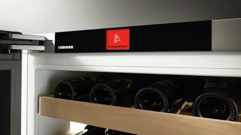 Liebherr SWNSTD 529i — Teplotný alarm