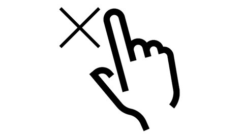 Liebherr URD 3601 — Zámok displeja