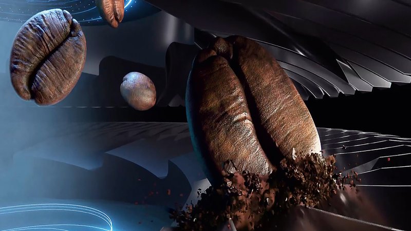 Siemens CT718L1B0 — coffeeSensor System: inteligentný mlynček na kávu sa prispôsobí pre rôzne typy kávových zŕn a zomelie vždy potrebné množstvo kávy.