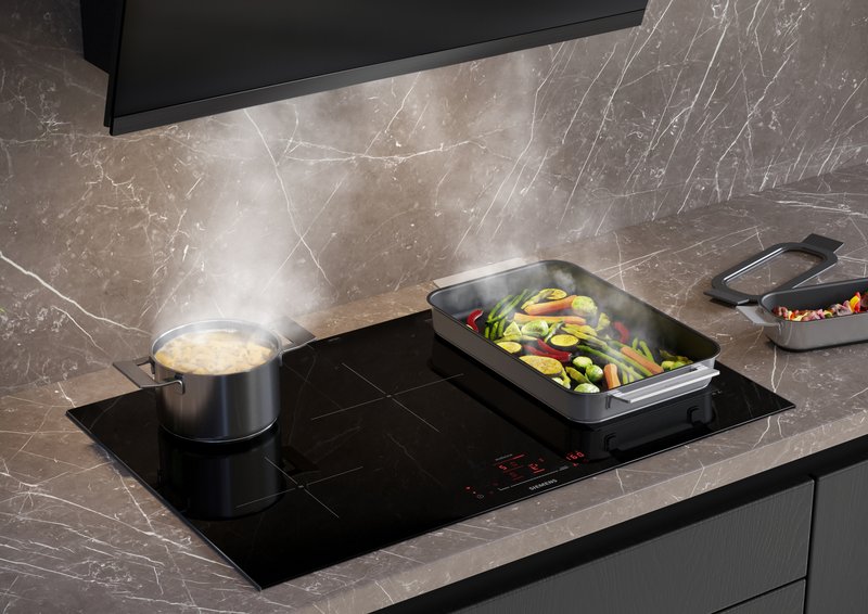 Siemens EX61AHYC1E — fryingSensor Pro: užívať si varenie bez obáv z pripálenia jedla.