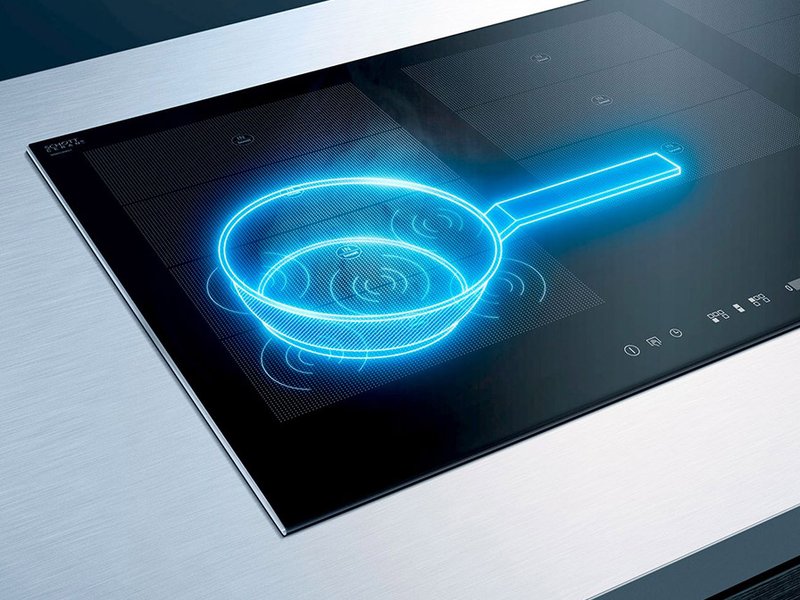 Siemens EX801LX67E — fryingSensor Plus: už žiadne pripálené či spálené jedlá.
