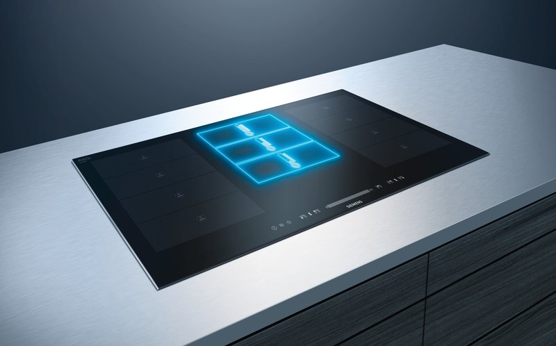 Siemens EX801LX67E — powerMove Plus: pohodlné varenie vďaka 3 prednastaveným úrovniam výkonu.