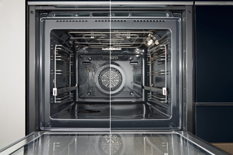 Siemens HB578GFS7 — activeClean®: automatický systém samočistenia rúry.