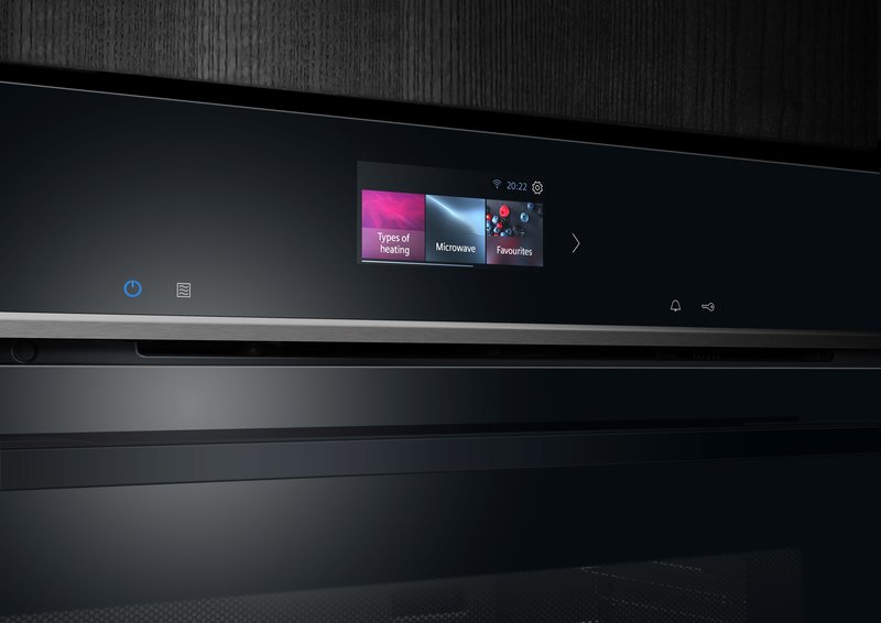 Siemens HB776G1B1 — TFT-Touchdisplay Plus: jednoduché a intuitívne ovládanie pomocou šikovného dotykového displeja.