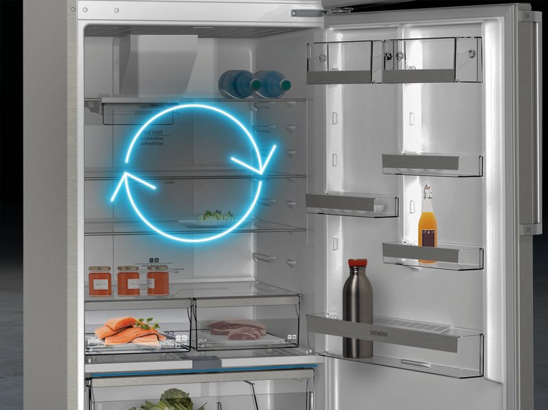 Siemens KU21RADE0 — Inteligentný invertorový kompresor zaručuje lepšiu reguláciu teploty a efektívny výkon.