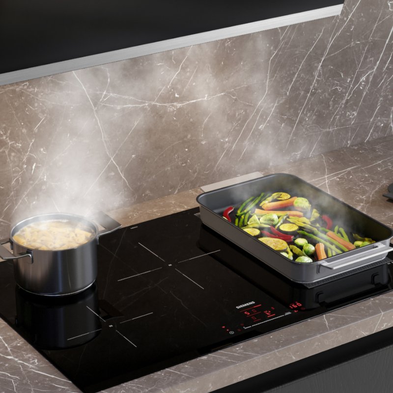 Siemens LC91KLT60 — Najvýkonnejší naklonený odsávač pár v Európe, keď je nainštalovaný v režime recirkulácie*