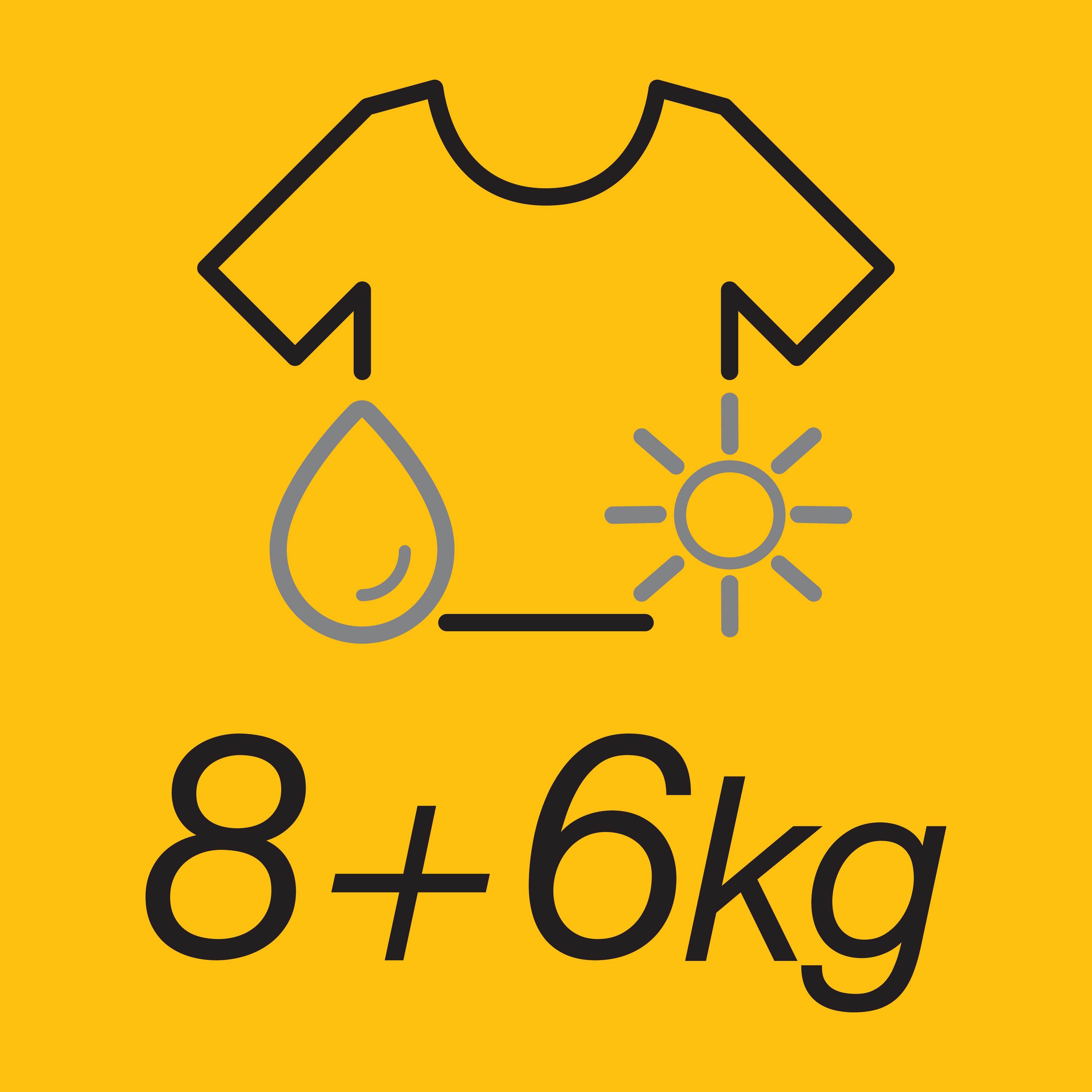 8 + 6 kg