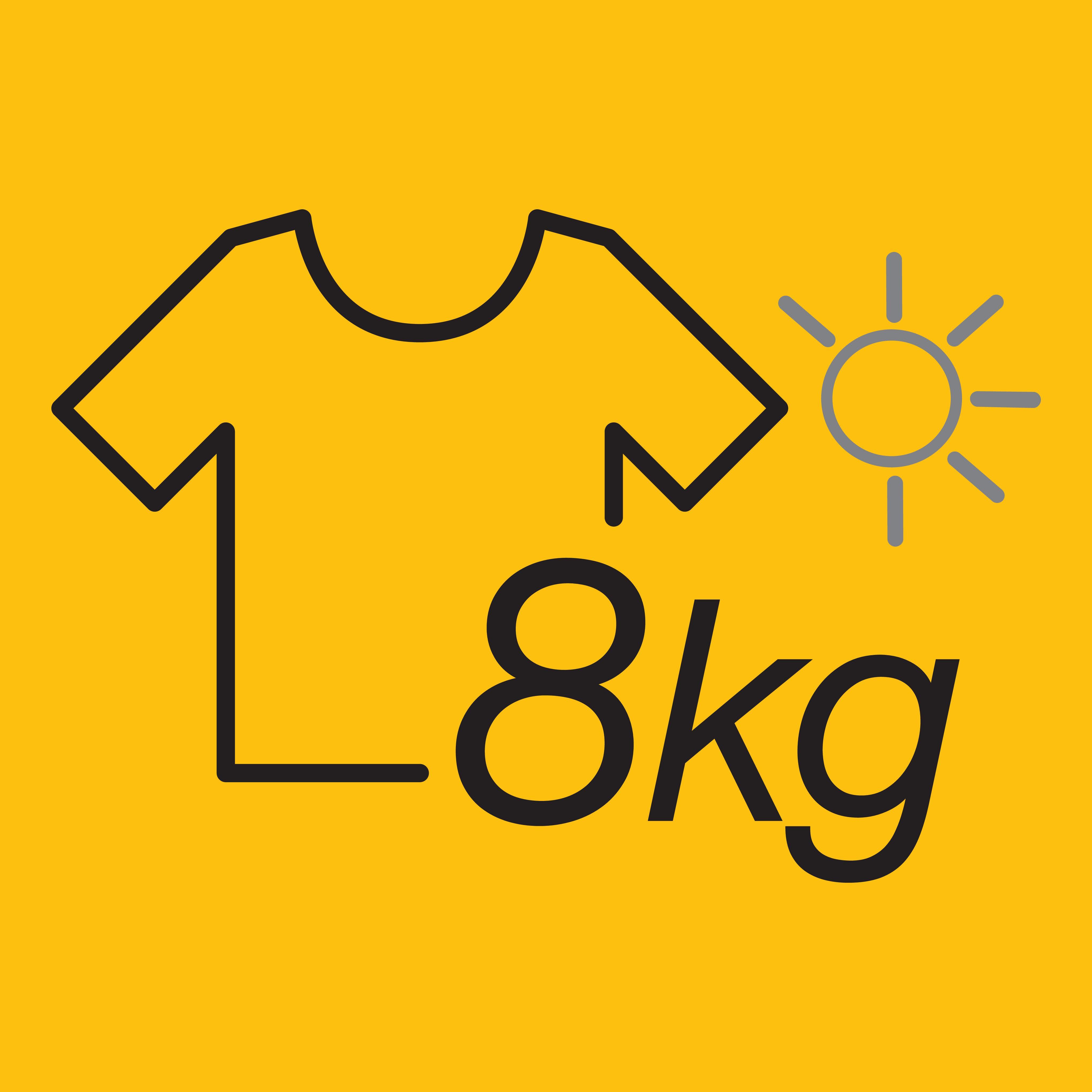 Kapacita 8 kg