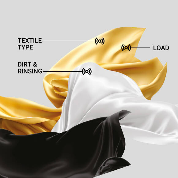 Inteligentné senzory pre jednoduché a efektívne pranie