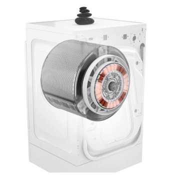 Táto technológia zaisťuje tichý chod práčky